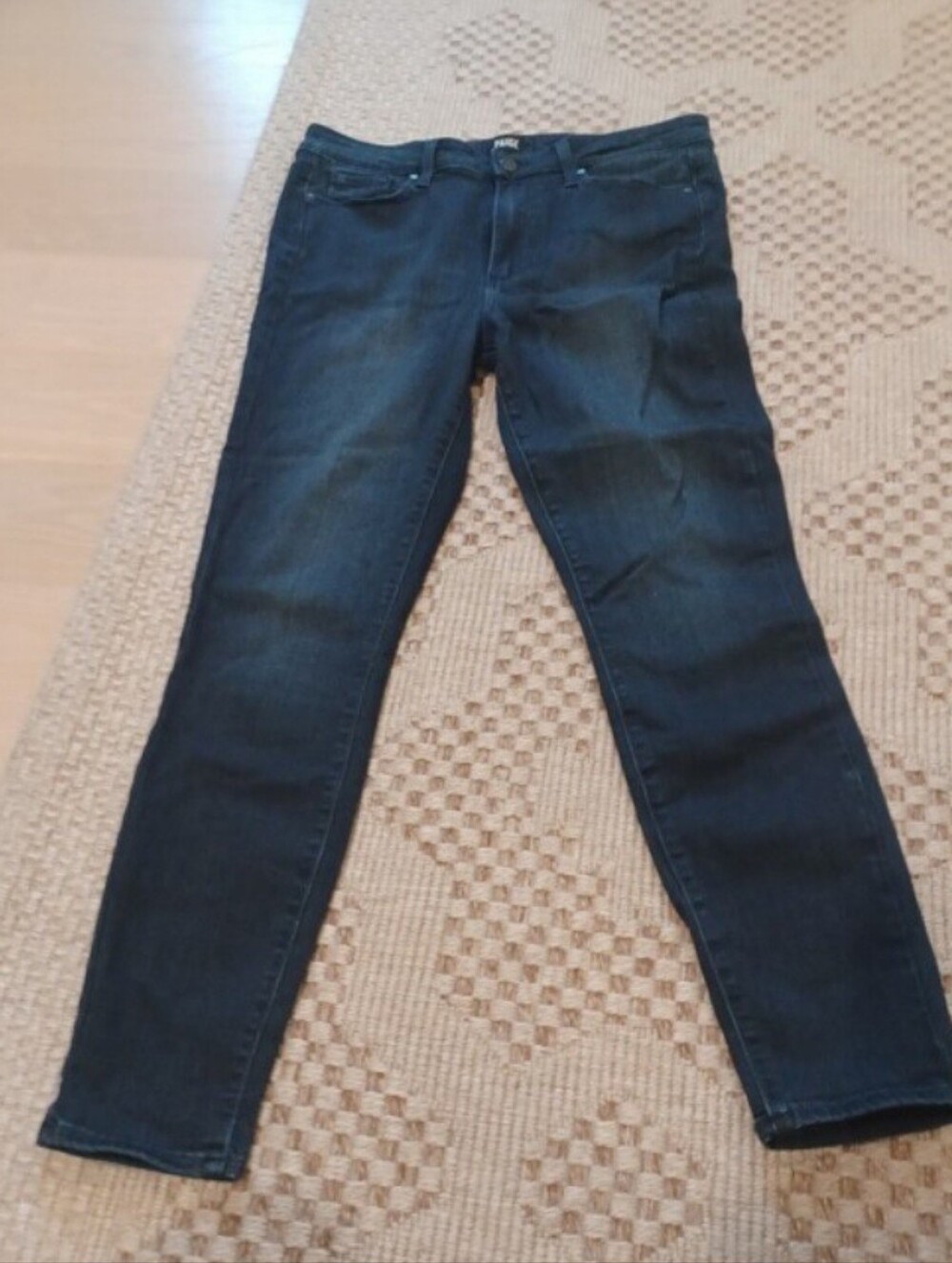 Paige Jeans Hoxton Ankle Dark Blue Slim Fit , 30W